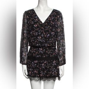 Joie Silk Black Auggie Dress - size small!